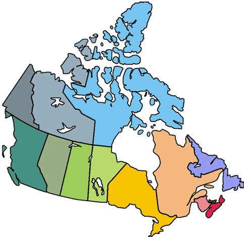 Map of Canada